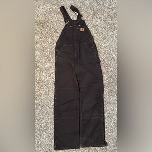 Mens Carhartt double knee overalls